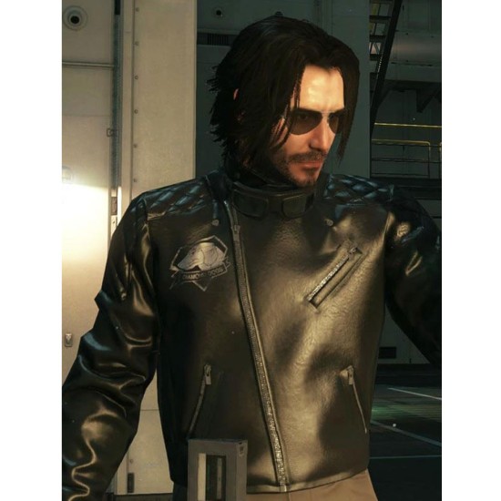 Cyberpunk 2077 Keanu Reeves Diamond Dogs Leather Jacket