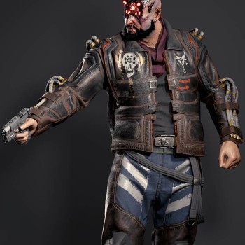 Cyberpunk 2077 Simon Randall Jacket