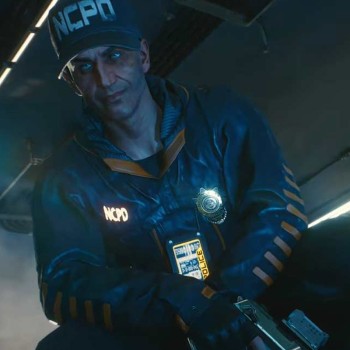 Cyberpunk 2077 Stints Black Leather Jacket