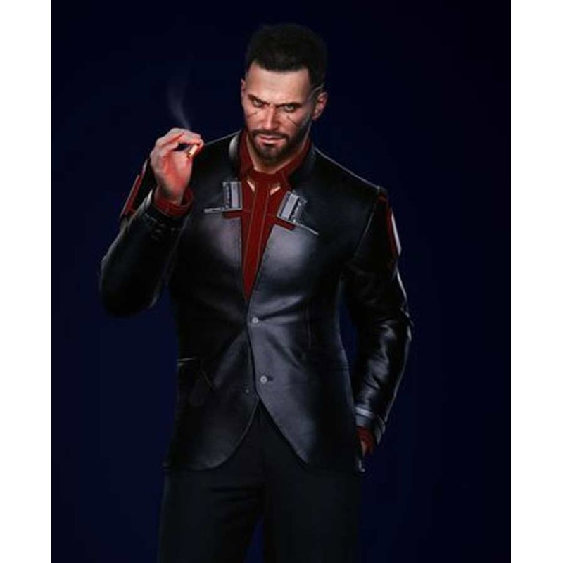 Nomad Cyberpunk 2077 Black Blazer Nomad Cyberpunk 2077 Black Blazer