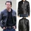 Daddy's Home Mark Wahlberg Black Leather Jacket Daddy's Home Mark Wahlberg Black Leather Jacket