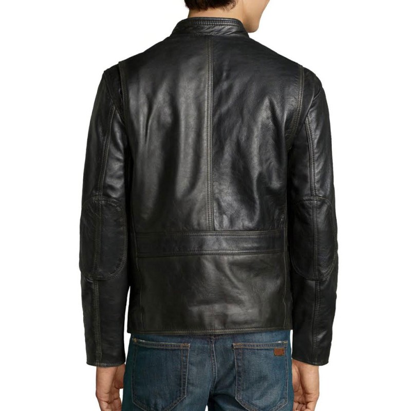Daddy's Home Mark Wahlberg Black Leather Jacket Daddy's Home Mark Wahlberg Black Leather Jacket