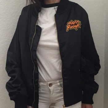 Daft Punk Satin Jacket
