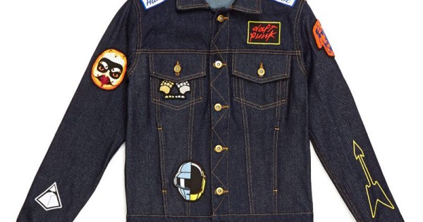 Daft Punk Denim Jacket with Patches