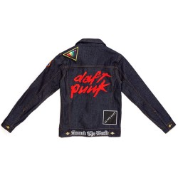 Daft Punk Blue Denim Jacket