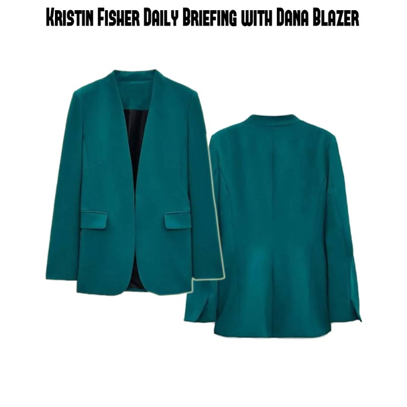 Kristin Fisher Daily Briefing With Dana Perino Blazer Kristin Fisher Daily Briefing With Dana Perino Blazer
