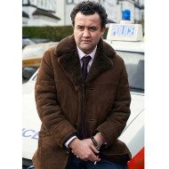 Daniel Mays Des Suede Leather Coat