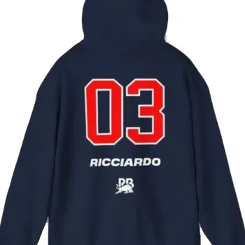 Daniel Ricciardo RB Team Blue Hoodie