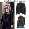 Danielle Panabaker The Flash Season 05 Black Leather Jacket