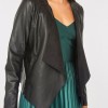 Danielle Panabaker The Flash Season 05 Black Leather Jacket