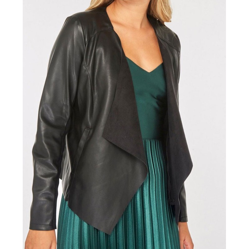 Danielle Panabaker The Flash Season 05 Black Leather Jacket Danielle Panabaker The Flash Season 05 Black Leather Jacket