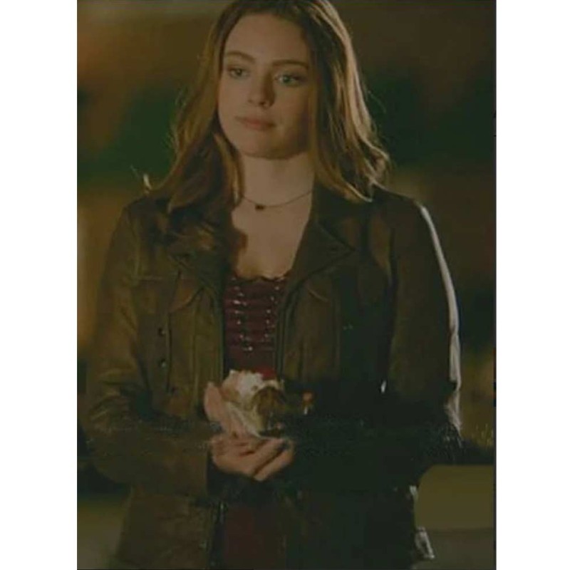 Danielle Rose Russell The Originals Leather Jacket Danielle Rose Russell The Originals Leather Jacket