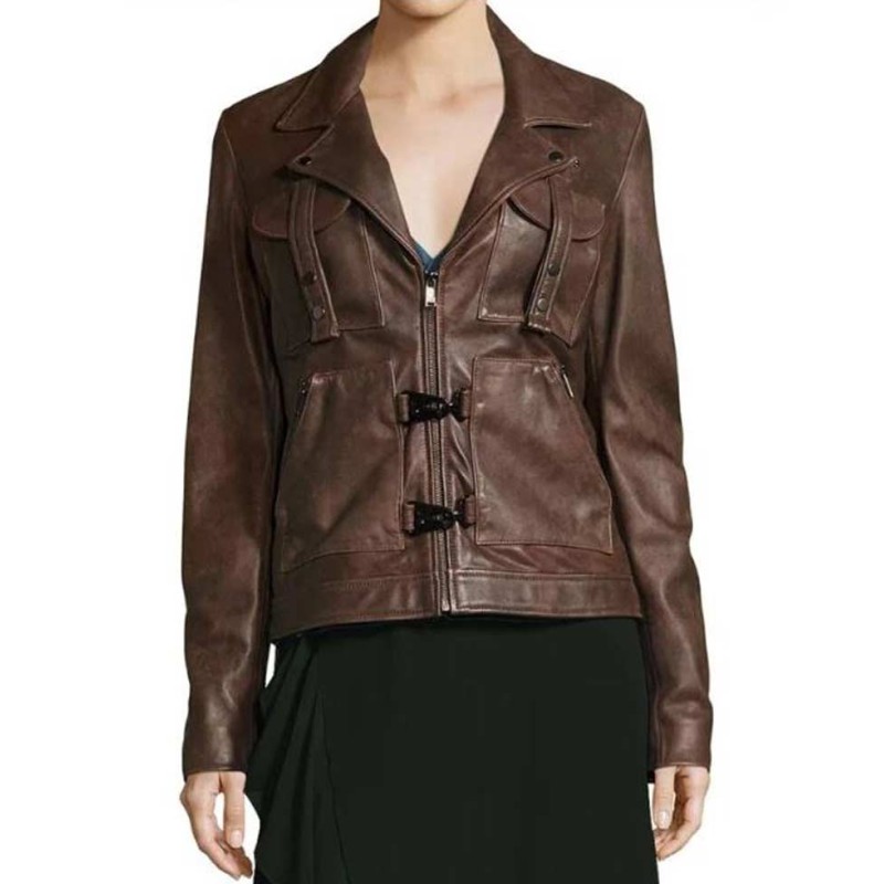 Danielle Rose Russell The Originals Leather Jacket