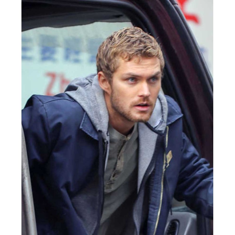 Finn Jones Iron Fist Blue Jacket Finn Jones Iron Fist Blue Jacket