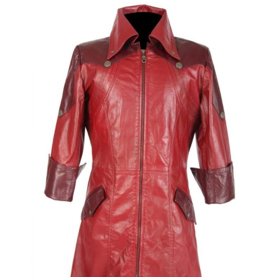 Devil May Cry 4 Dante Leather Jacket