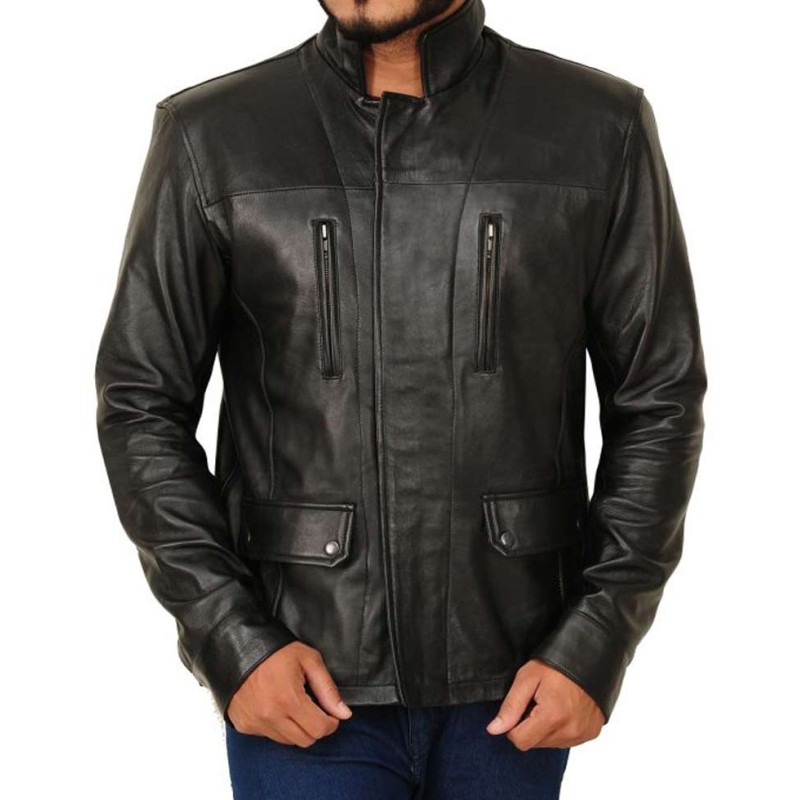 Dark Matter TV Series Anthony Lemke Leather Jacket