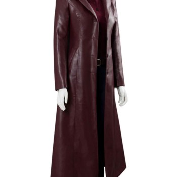 Dark Phoenix Sophie Turner Leather Coat