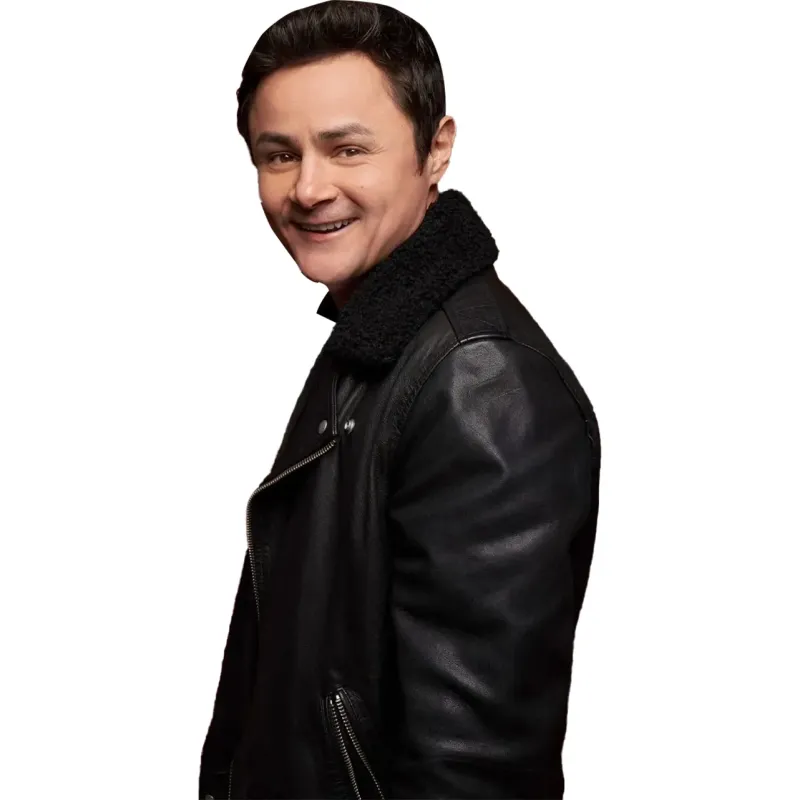 Dating & New York Arturo Castro Shearling Leather Jacket Dating & New York Arturo Castro Shearling Leather Jacket