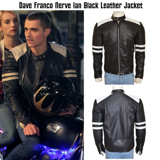 Ian Nerve Leather Jacket