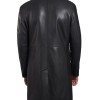 David Boreanaz Angel Black Leather Long Jacket David Boreanaz Angel Black Leather Long Jacket