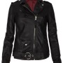 David Bowie Biker Leather Jacket