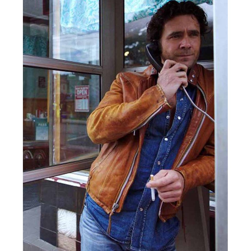 Caught Allan Hawco Leather Jacket Caught Allan Hawco Leather Jacket