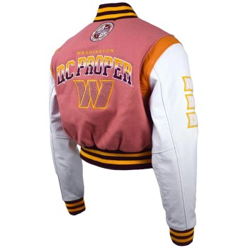 DC Proper Washington Commanders Cropped Jacket