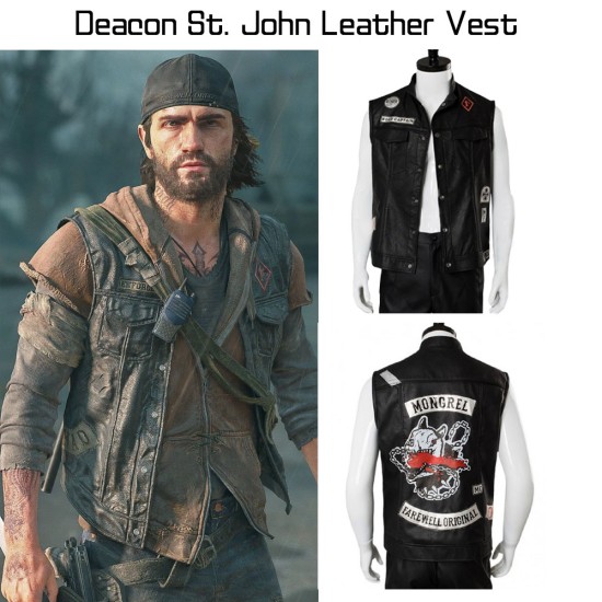 Days Gone Deacon St. John Leather Vest