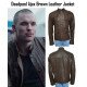 Deadpool Film Ajax Brown Leather Jacket