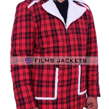 Deadpool Vanessa and Wade Wilson Shearling Jacket