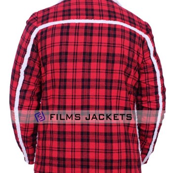 Deadpool Vanessa and Wade Wilson Shearling Jacket