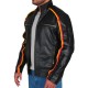 Dean Ambrose Striped Leather Jacket
