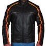 Dean Ambrose Striped Leather Jacket
