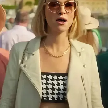 Death And Other Details Violett Beane Leather Jacket