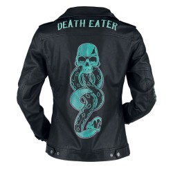 Death Eater Belted Leather Jacket