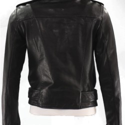 Death Wish Jordan Kersey Leather Jacket