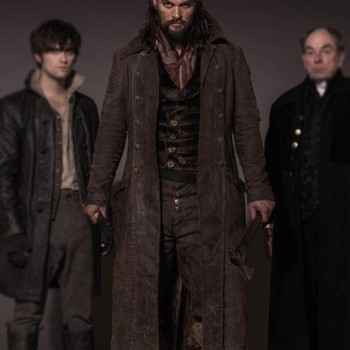 Jason Momoa Frontier Declan Harp Coat