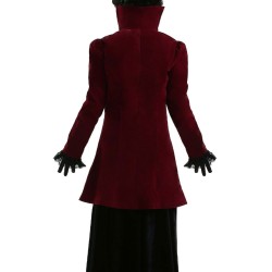Delightfully Dreadful Vampiress Red Coat