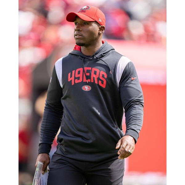 DeMeco Ryans 49ers Black Hoodie DeMeco Ryans 49ers Black Hoodie