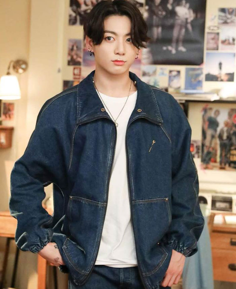 jungkook denim jacket｜TikTok Search