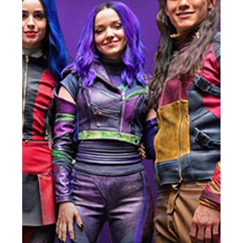 Mal Descendants 3 Leather Jacket