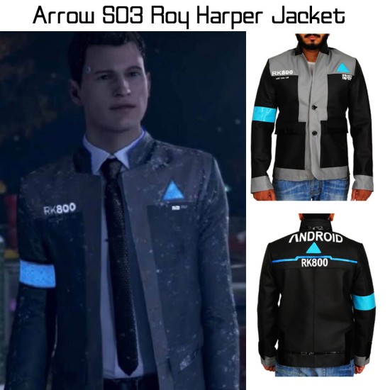 Connor's Detroit Become Human Grey Jacket