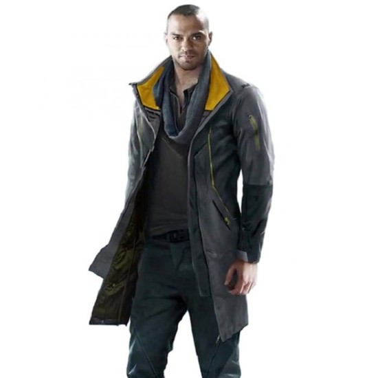 PS4 Detroit Become Human Markus Coat - Films Jackets