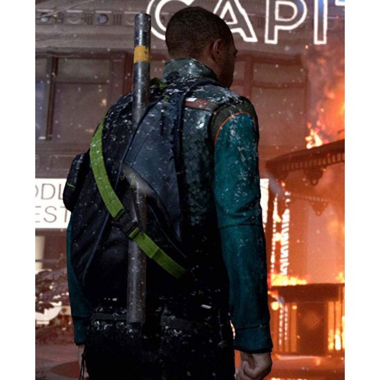 Video Game Detroit Become Human Markus Coat - Just American Jackets