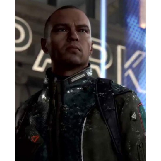 Markus Detroit Become Human Green Jacket