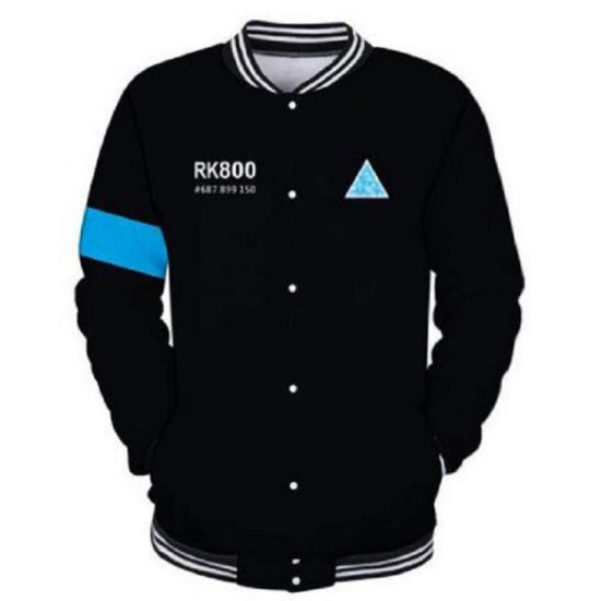 Detroit Become Human RK 800 Varsity Jacket