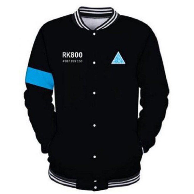 Detroit Become Human RK 800 Varsity Jacket Detroit Become Human RK 800 Varsity Jacket