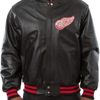 Detroit Red Wings Leather Jacket