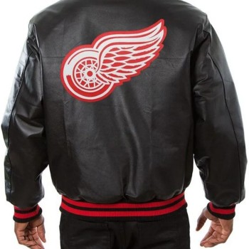 Detroit Red Wings Leather Jacket