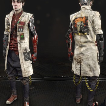 Deus Ex Mankind Divided Koller Leather Coat